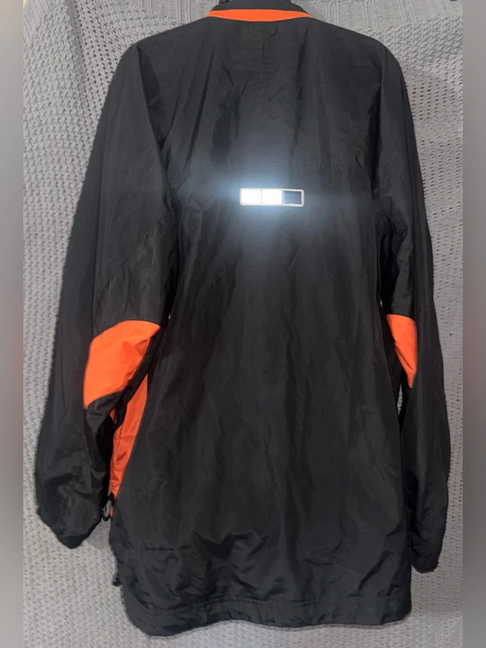 Vintage NHL Center Ice Authentic CCM Black Philadelphia Flyers Windbreaker XL